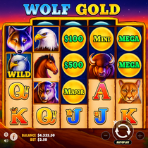 Spinfest - Wolf Gold Slot Game - Online Casino